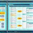 Icono de tablero con estrategia para planificación estratégica